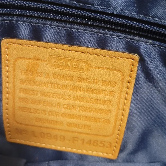 Vintage Coach Multicolor Spring Patchwork Demi Hobo Shoulder Bag Y2K # F14652 - Picture 5 of 6